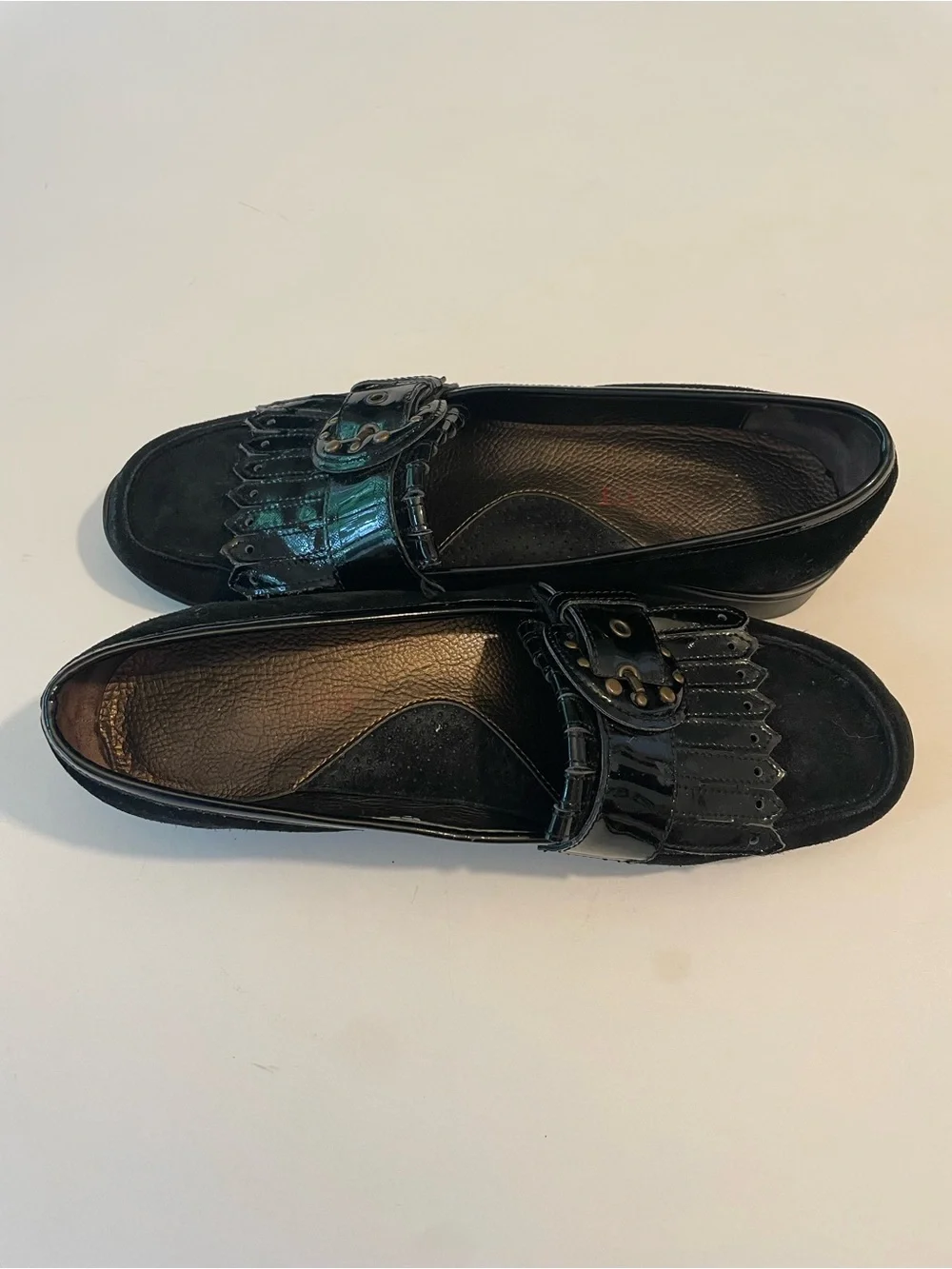 Sesto Meucci black suede